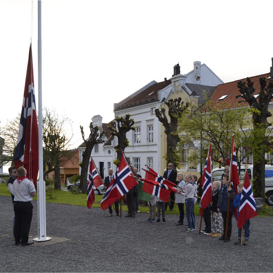 Flaggheis Biørnsborgparken 20150517 Flaggheis Biørnsborgparken 20150517